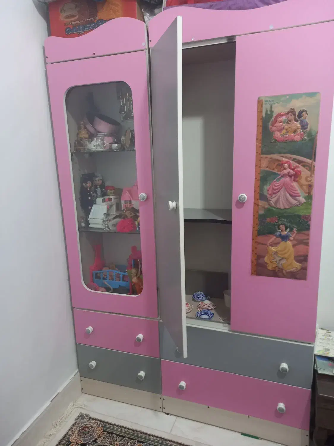 کمد بچه|جاکفشی، کمد، دراور|قم, قلعه کامکار|دیوار