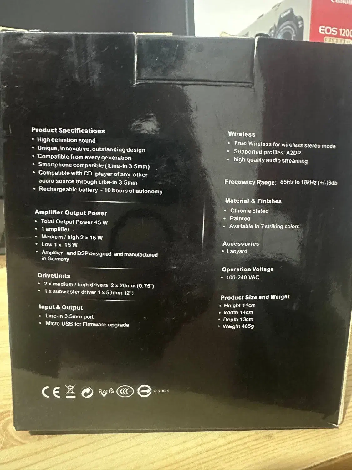 اسپیکر آلمانی کمیاب USA|پخشکننده همراه|رشت, نظری|دیوار