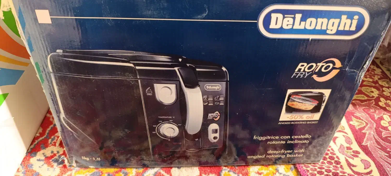 سرخ کن چرخشی مارک دلونگی|اجاق گاز و لوازم برقی پخت‌وپز|شاهین‌شهر, فردوسی|دیوار