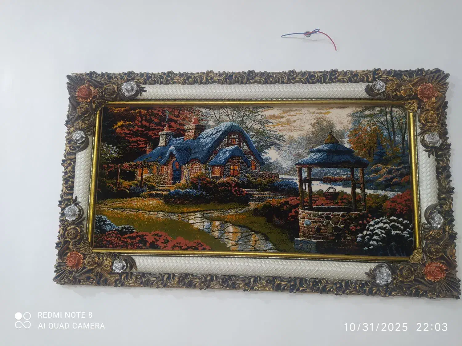 تابلو فرش در حد نو|تابلو فرش|خرمآباد, |دیوار