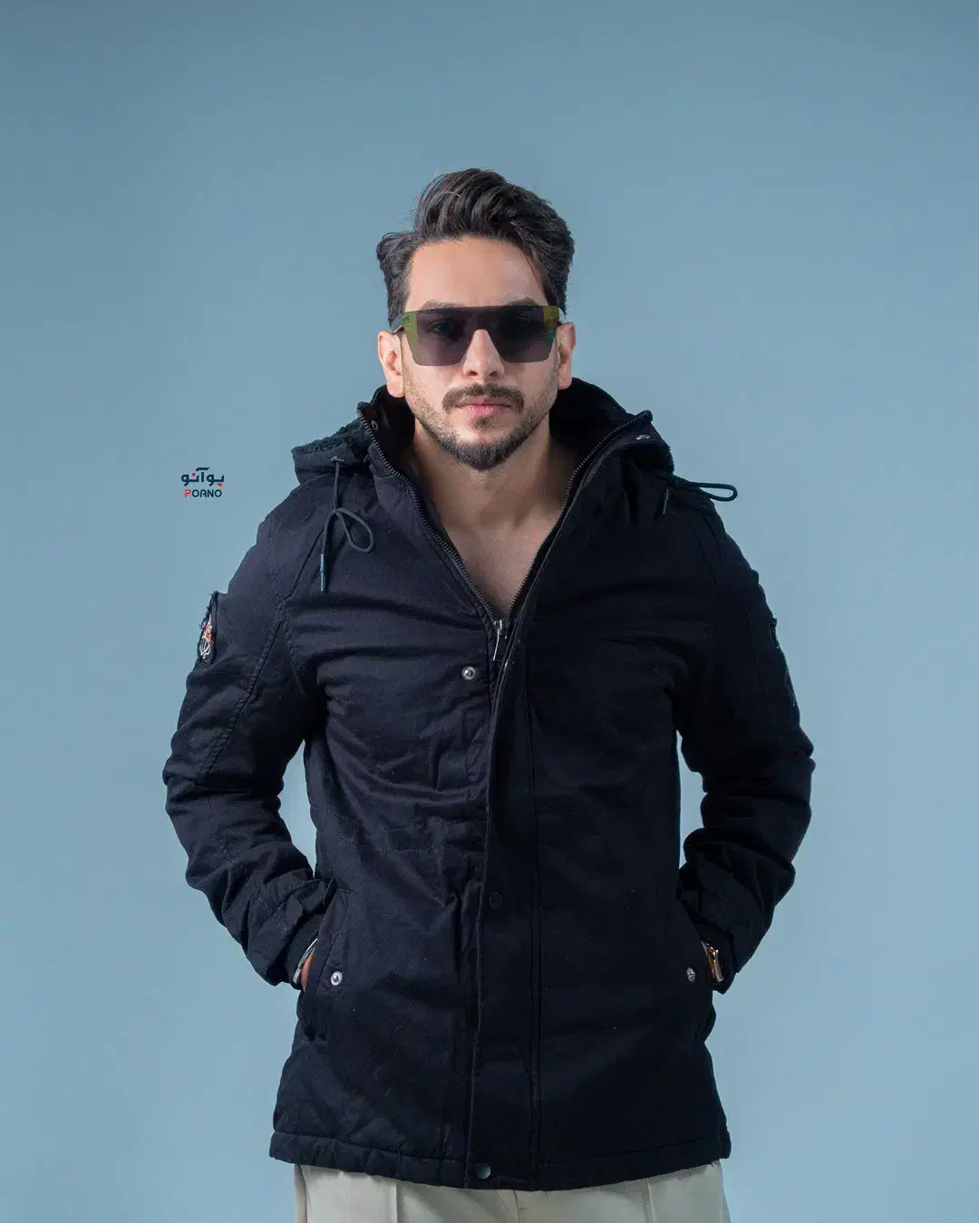 کاپشن مردانه کتان وارداتی کلاهدار تمام داخل خز|لباس|اصفهان, شاهزید|دیوار