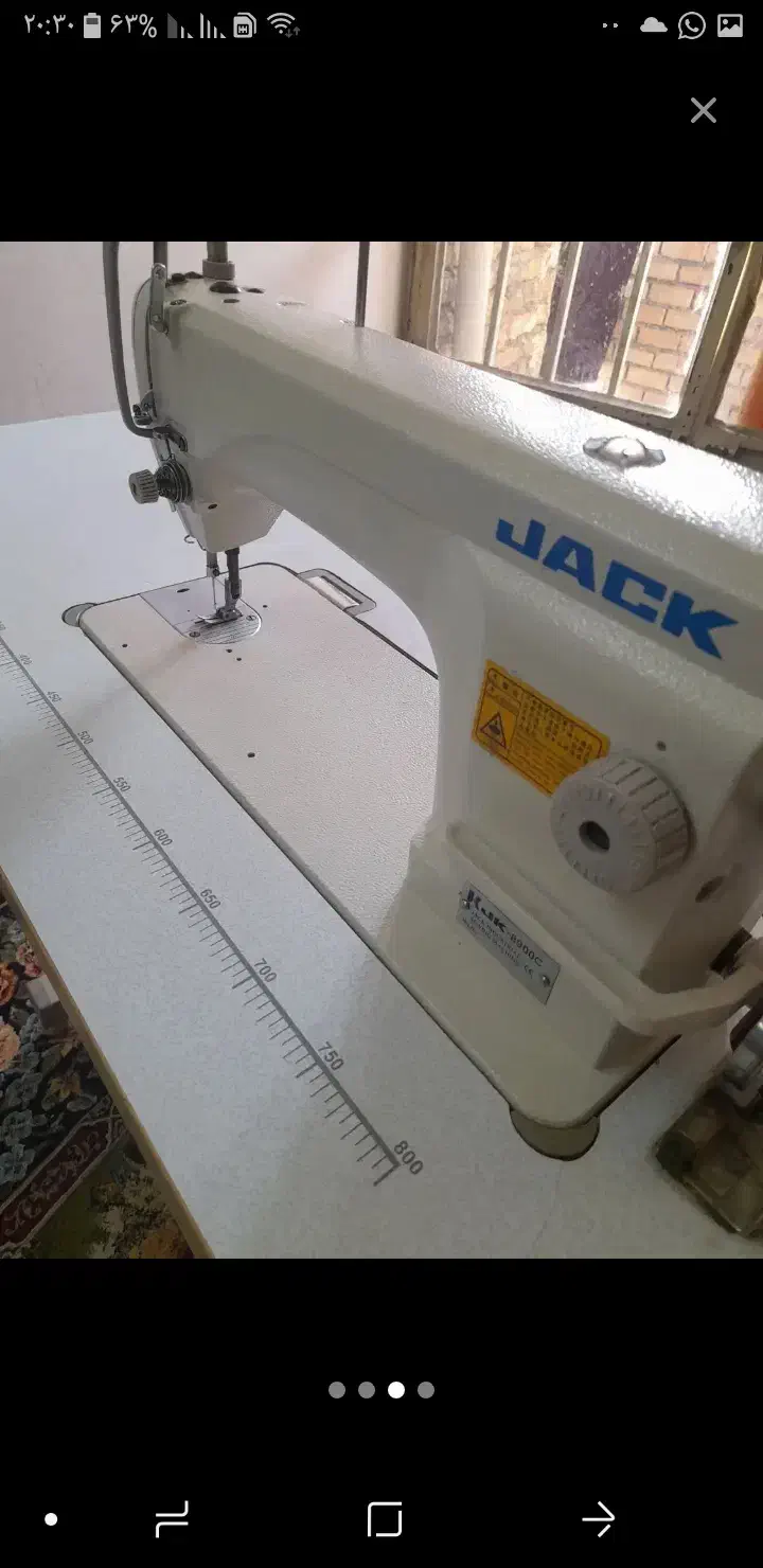 چرخ خیاطی جک موتور سرخود|چرخ خیاطی و ریسندگی|شیراز, کلاهدوز|دیوار