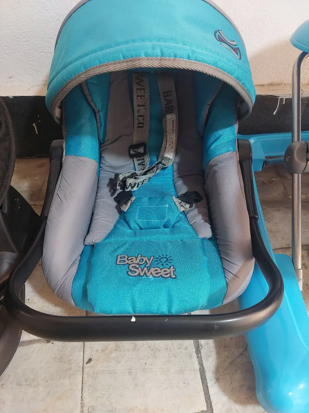 ست لوازم کودک برند babysweet|کالسکه و لوازم جانبی|ساری, |دیوار