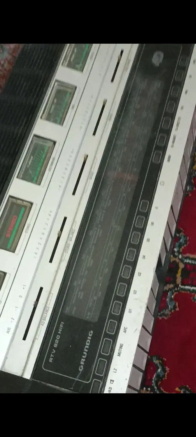 دستگاه آمپی فایر آلمانی قدیمی کلکسیونی|سیستم صوتی خانگی|زابل, |دیوار