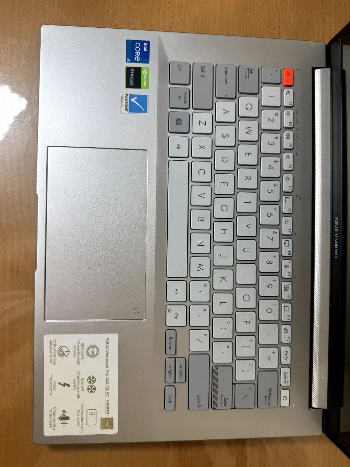 لپتاپ لپ تاپ ایسوس vivobookpro 14x اندازه 14 اینچی|رایانه همراه|ری, شهادت|دیوار