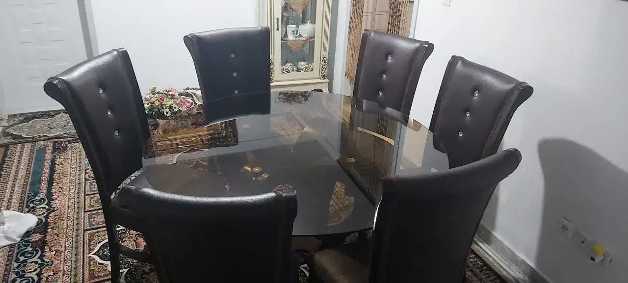 میز ناهارخوری 6 نفره|میز و صندلی غذاخوری|خرمآباد, |دیوار