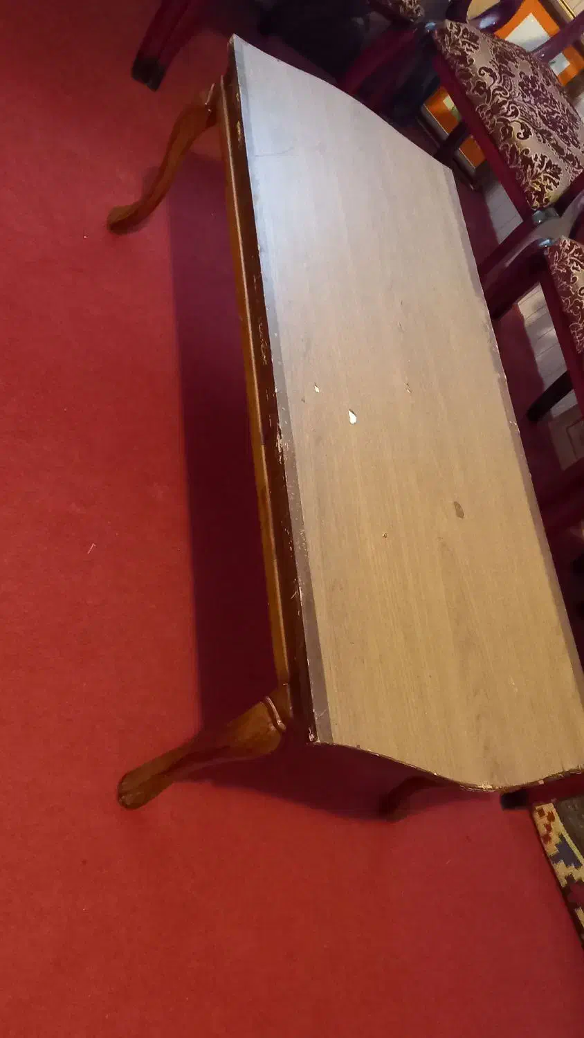 میز چوبی با رومیزی خودش  آلبوم عکس جارم سونی ولنجک|میز و صندلی غذاخوری|تهران, ولنجک|دیوار