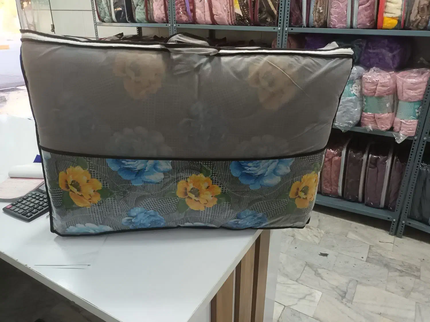 تشک مهمان مسافرتی|رختخواب، بالش، پتو|قزوین, |دیوار