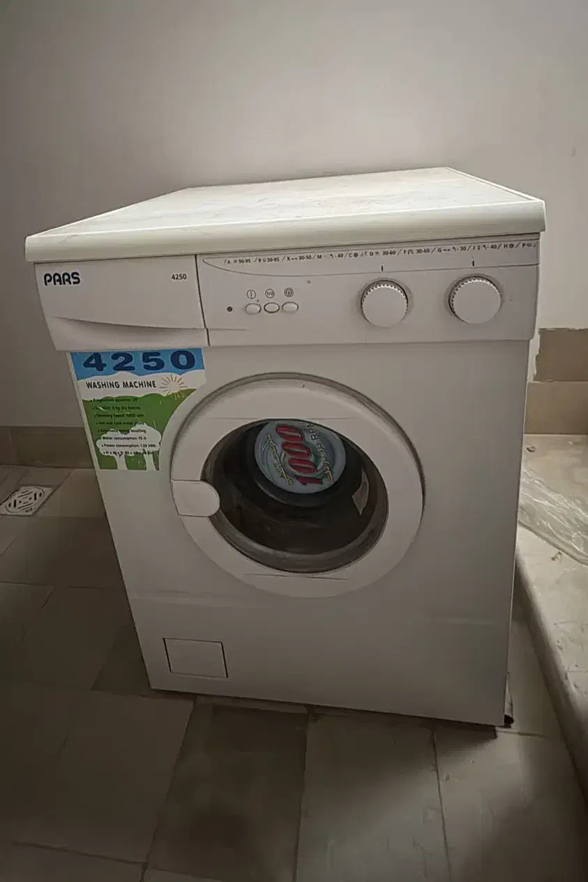 ماشین لباسشویی درب شیشه ای|ماشین لباسشویی و خشککن لباس|بافق, |دیوار