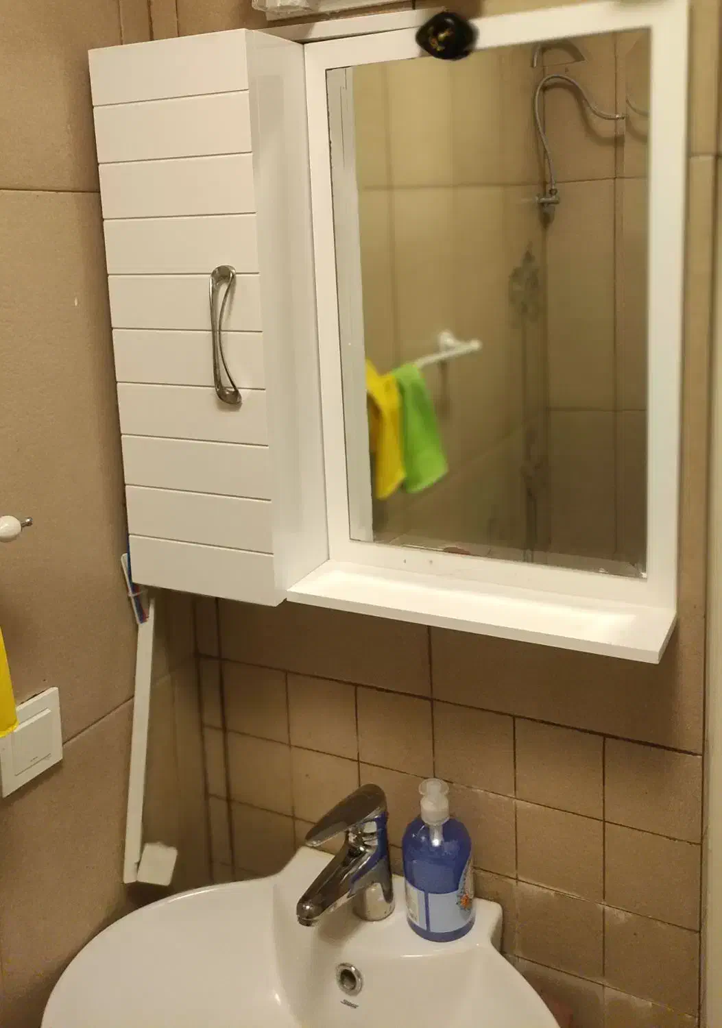 روشویی کابینتی و آینه باکس دار|لوازم سرویس بهداشتی|تهران, پونک|دیوار