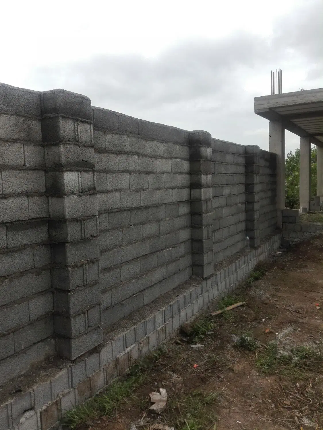 بنایی بلوک چینی سیمان کاری آجر چینی بنایی|خدمات پیشه و مهارت|رشت, حومه رشت|دیوار