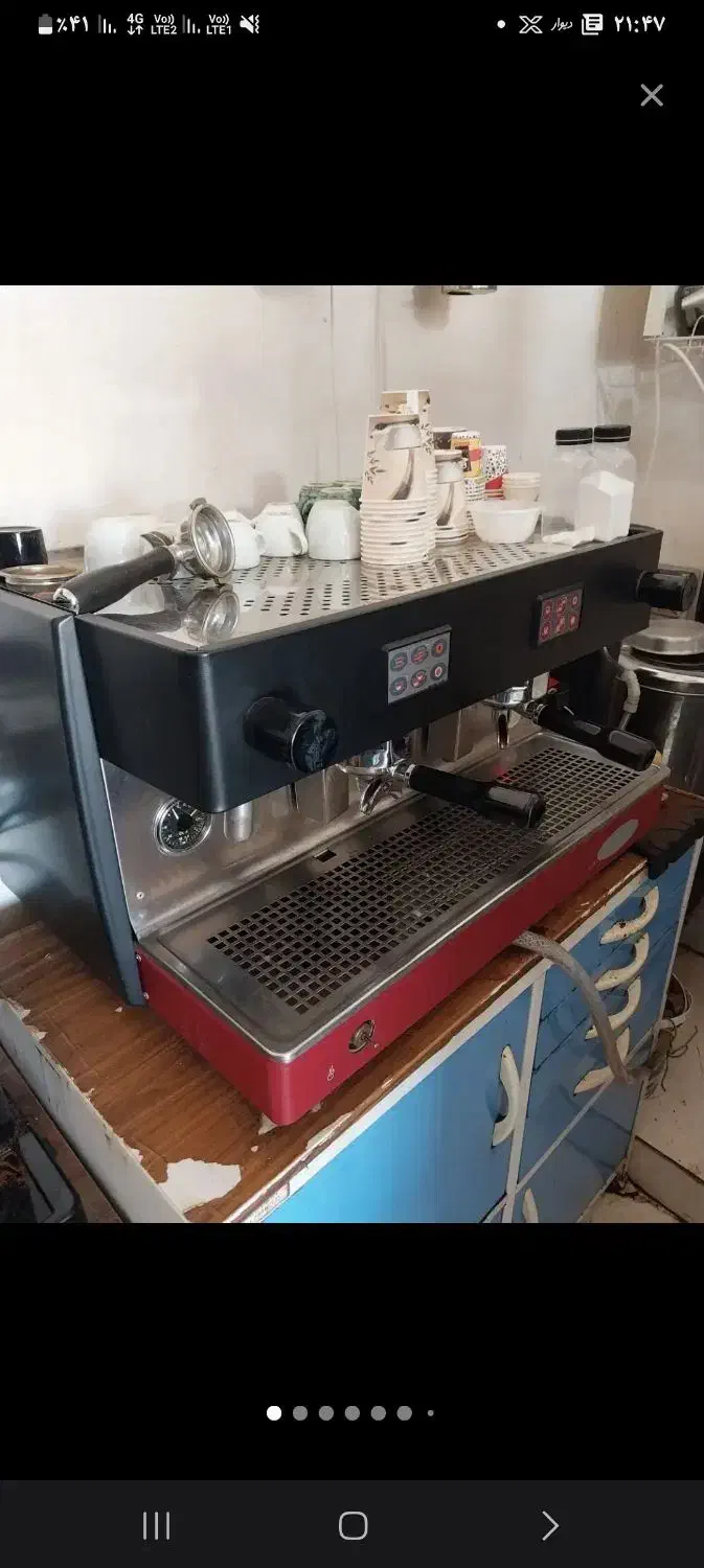 دستگاه قهوه ساز و آسیاب|سماور، چایساز، قهوهساز|رزن, |دیوار