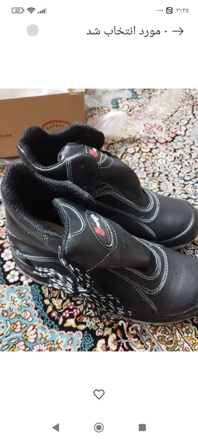 کفش ایمنی|کیف، کفش، کمربند|اصفهان, شهرک کوثر|دیوار