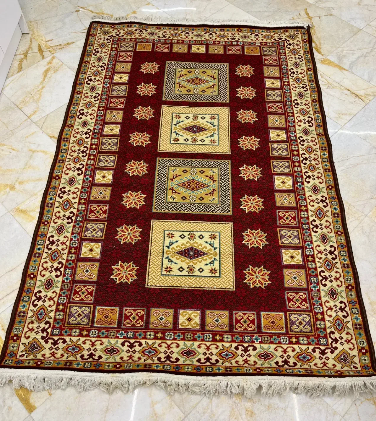 گلیم فرش  (۱.۵ در ۲.۲۰)|فرش|تهران, اوقاف|دیوار