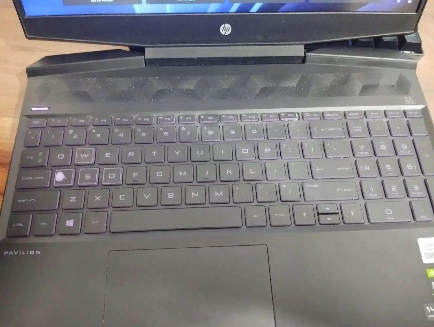 لپ تاپ گیمینگ hp pavilion 15 gaming|رایانه همراه|قم, باسکول|دیوار