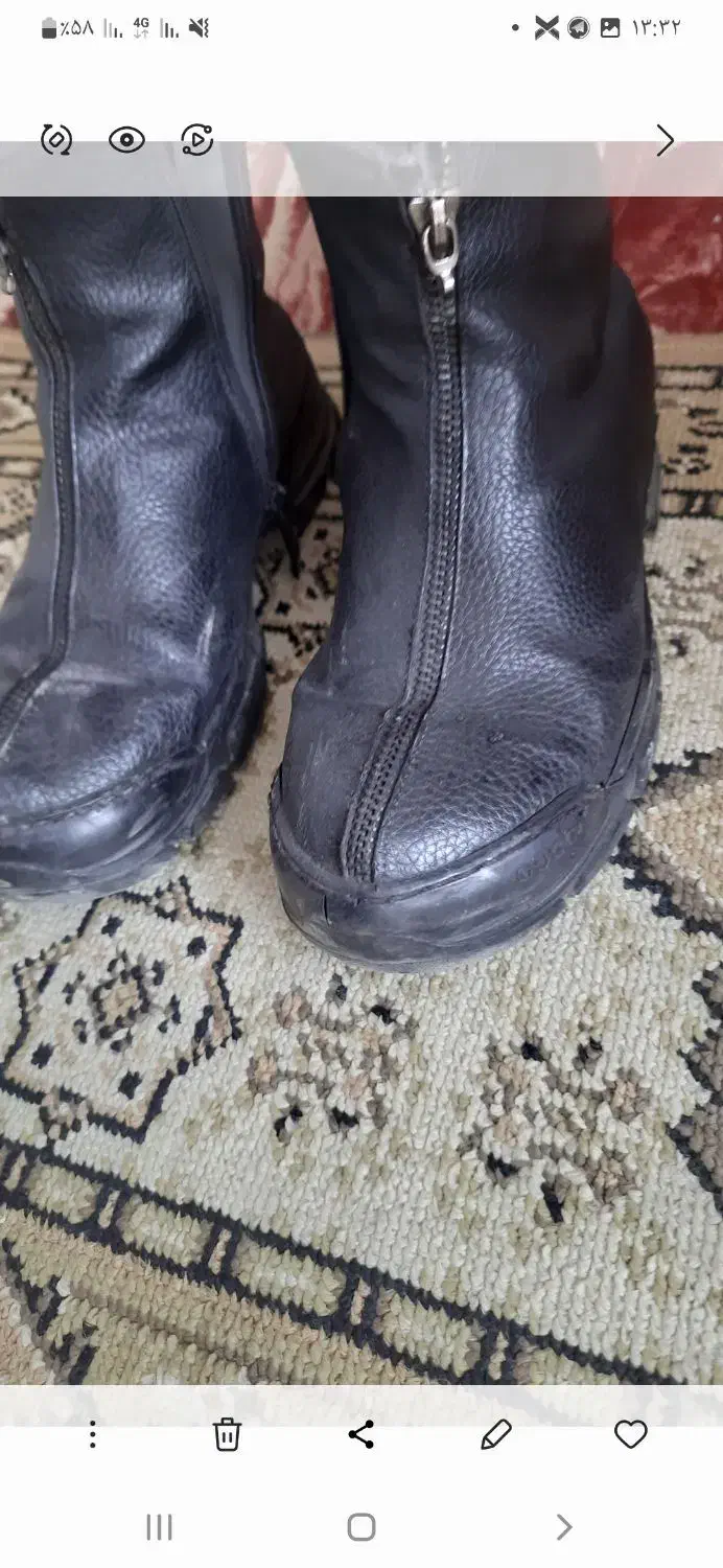 نیم بوت چرم خارجی|کیف، کفش، کمربند|کرمانشاه, |دیوار