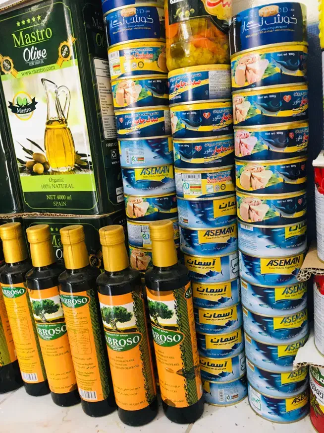 رب گوجه کنسرو لوبیا و روغن زیتون|عمده‌فروشی|اهواز, کمپلو شمالی|دیوار
