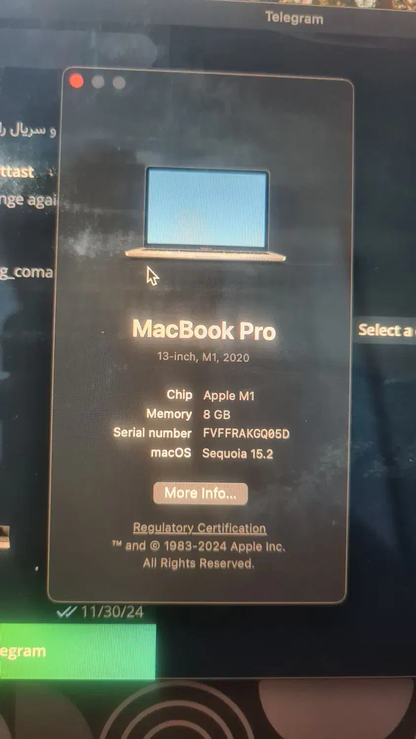 مک بوک پرو 2020 /mac book pro|رایانه همراه|تهران, عباس‌آباد|دیوار