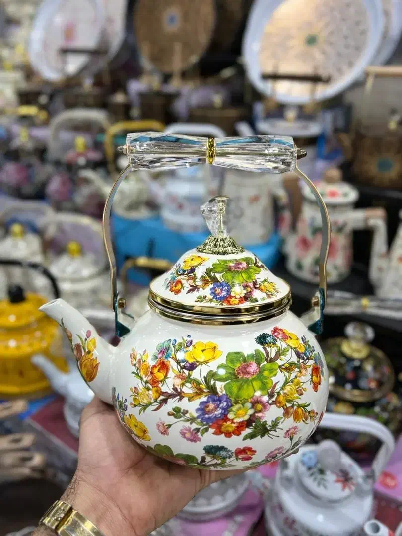 کتری لعابی 2.5 لیتر|قوری، کتری، قهوهساز دستی|جوانرود, |دیوار