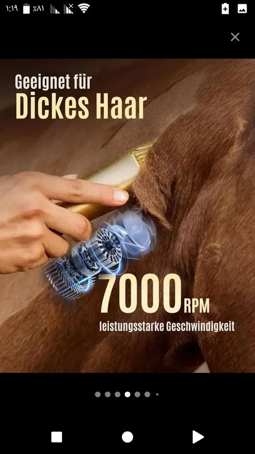 ماشین اصلاح حرفه ای اسب نایاب اونیسال ایرلند|اسب و تجهیزات اسبسواری|کرج, فاز ۴ مهرشهر|دیوار