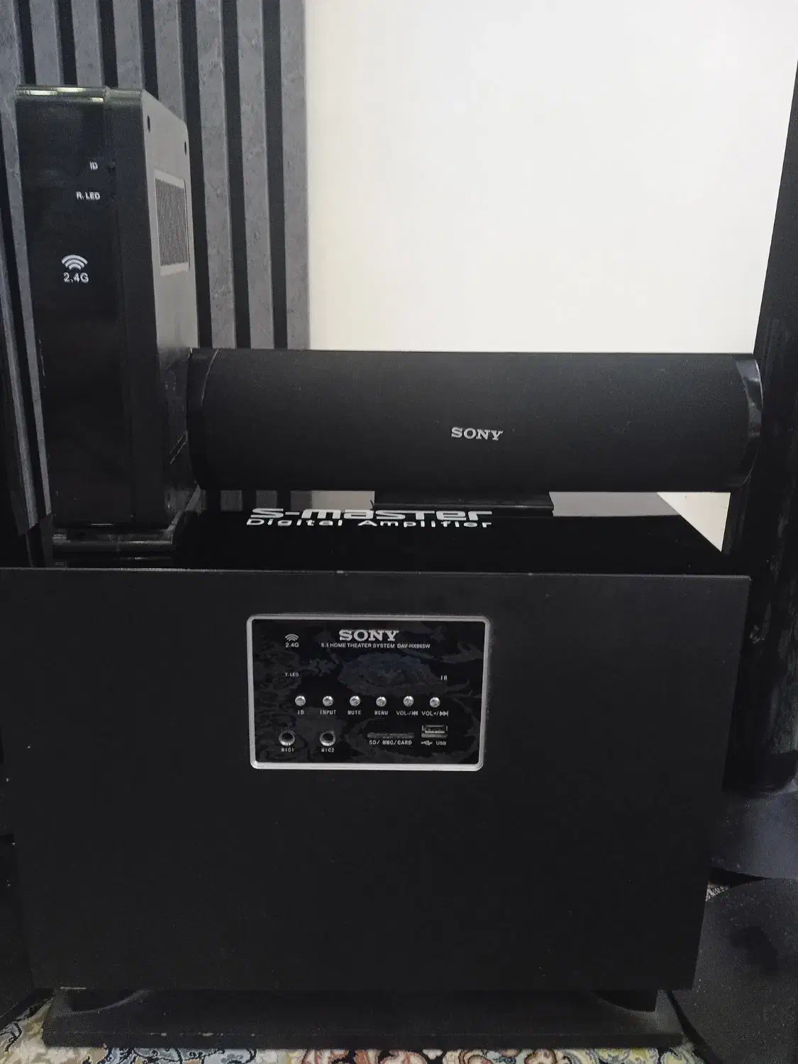 سینما خانگی سونی واسپیکر کامپیوتر|سیستم صوتی خانگی|مشهد, ایثارگران|دیوار