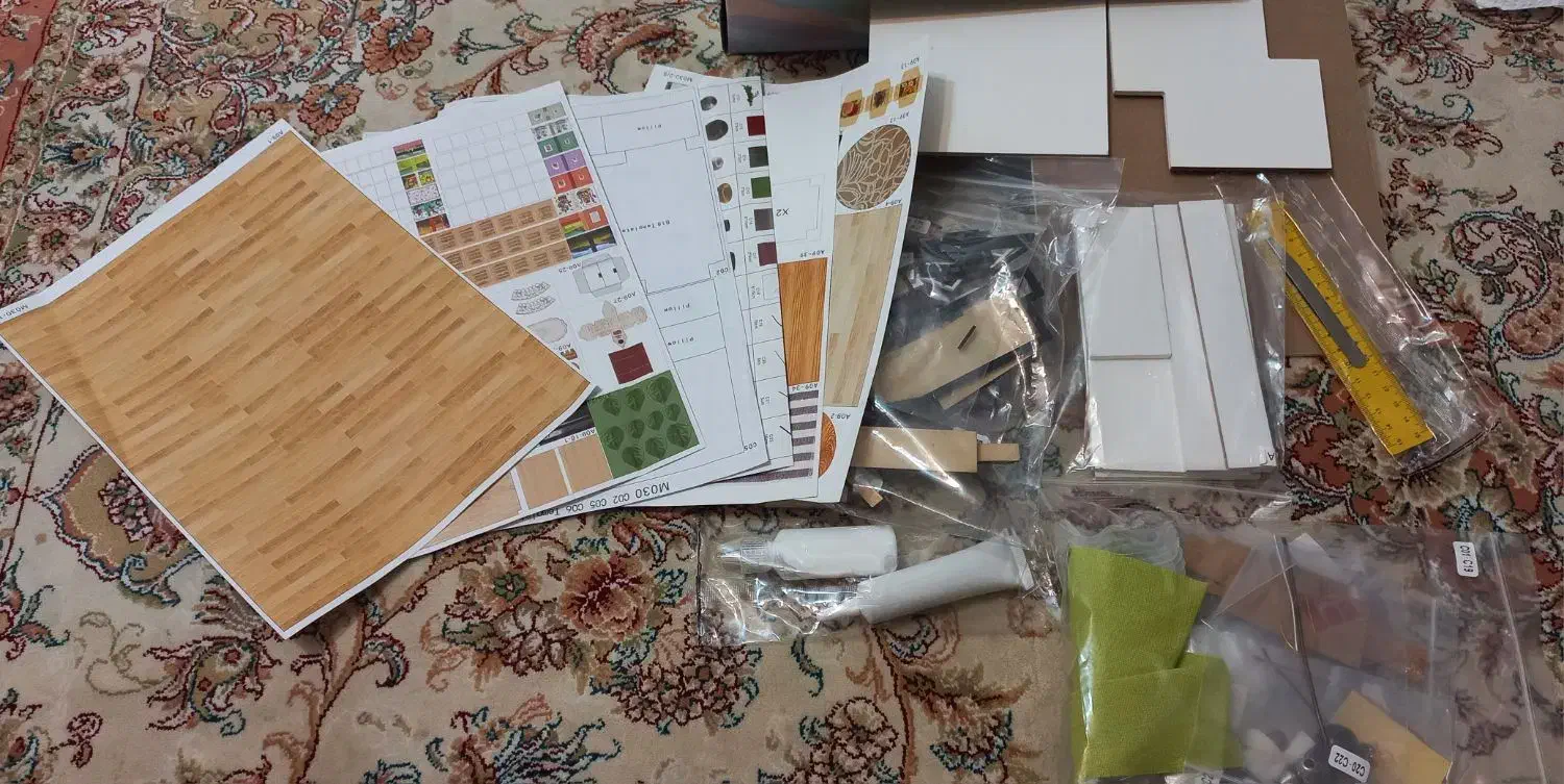 پازل خانه مینیاتوری|کلکسیون و سرگرمی|تهران, جوادیه تهرانپارس|دیوار