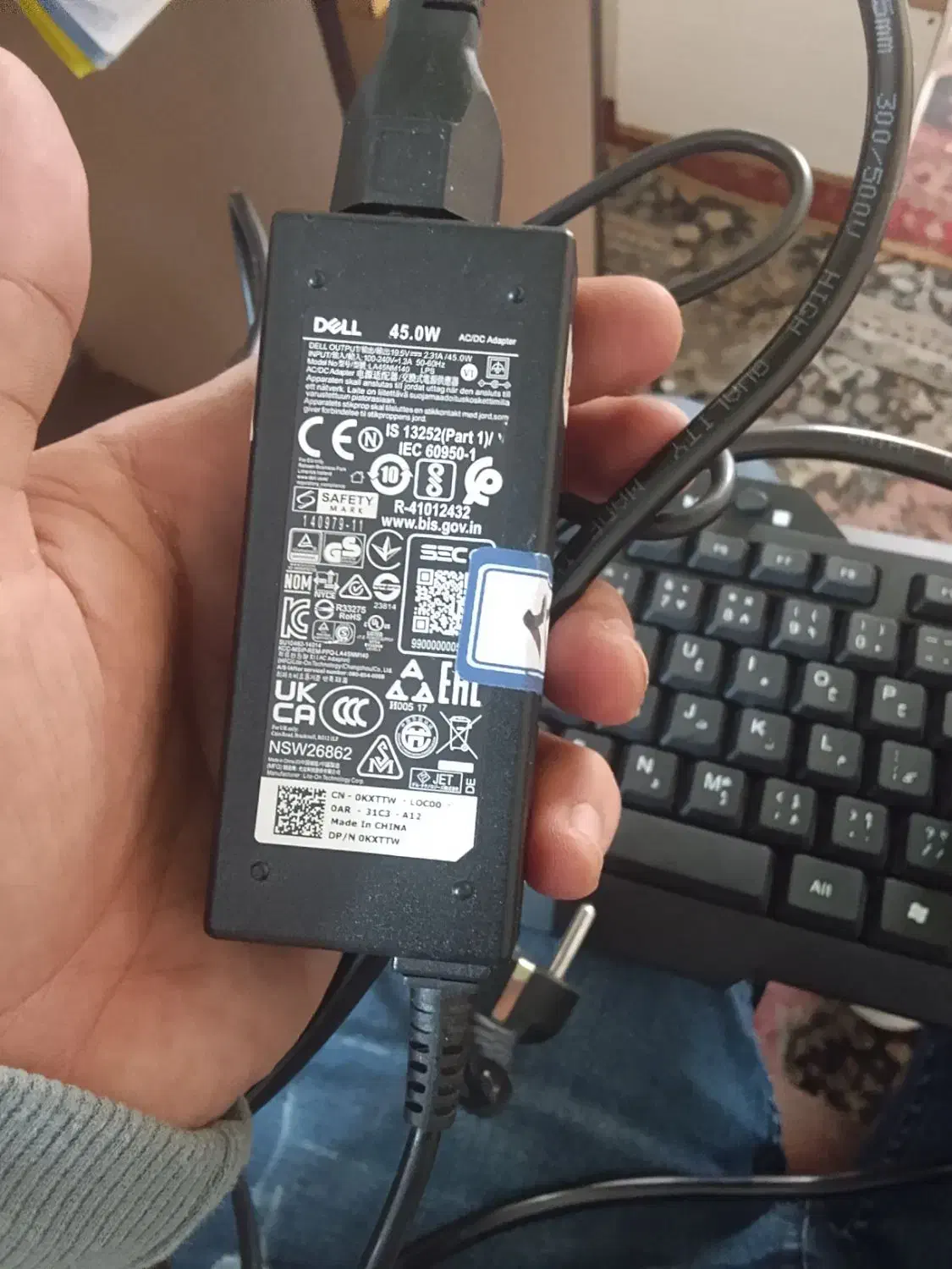 فروشش لپ تاپ دل بهمراه کیبورد و موس بیسیم رایگان|رایانه همراه|خواجه, |دیوار