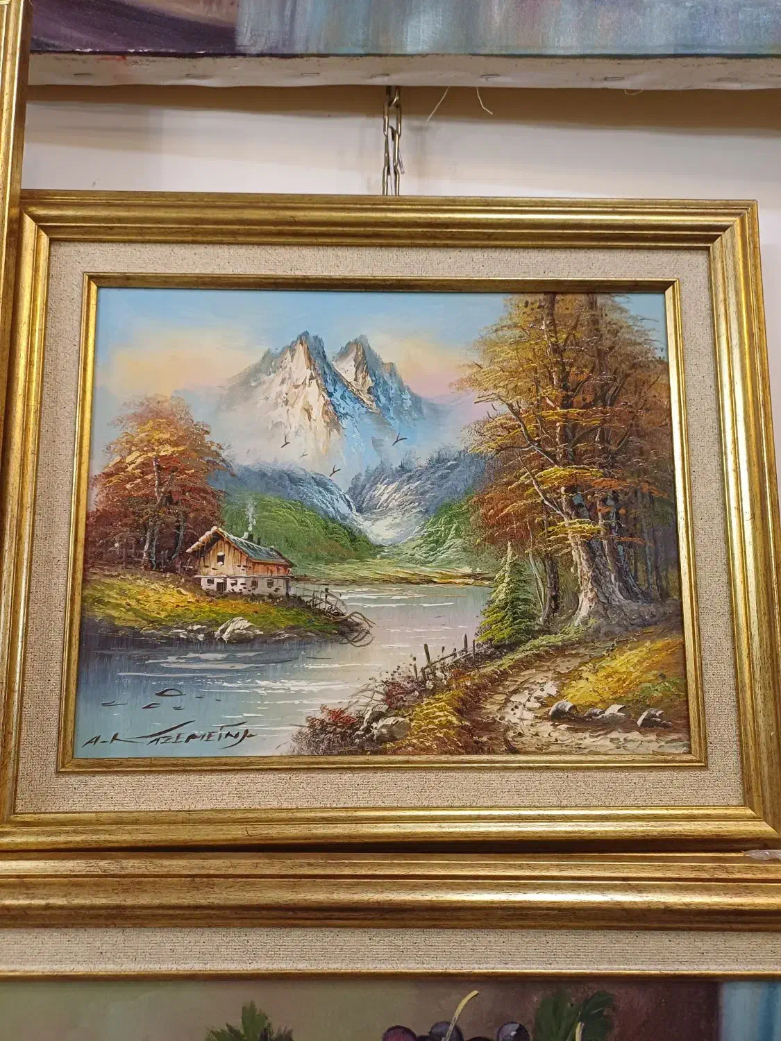 تابلو نقاشی رنگ روغن|تابلو، نقاشی، عکس|تهران, علم و صنعت|دیوار