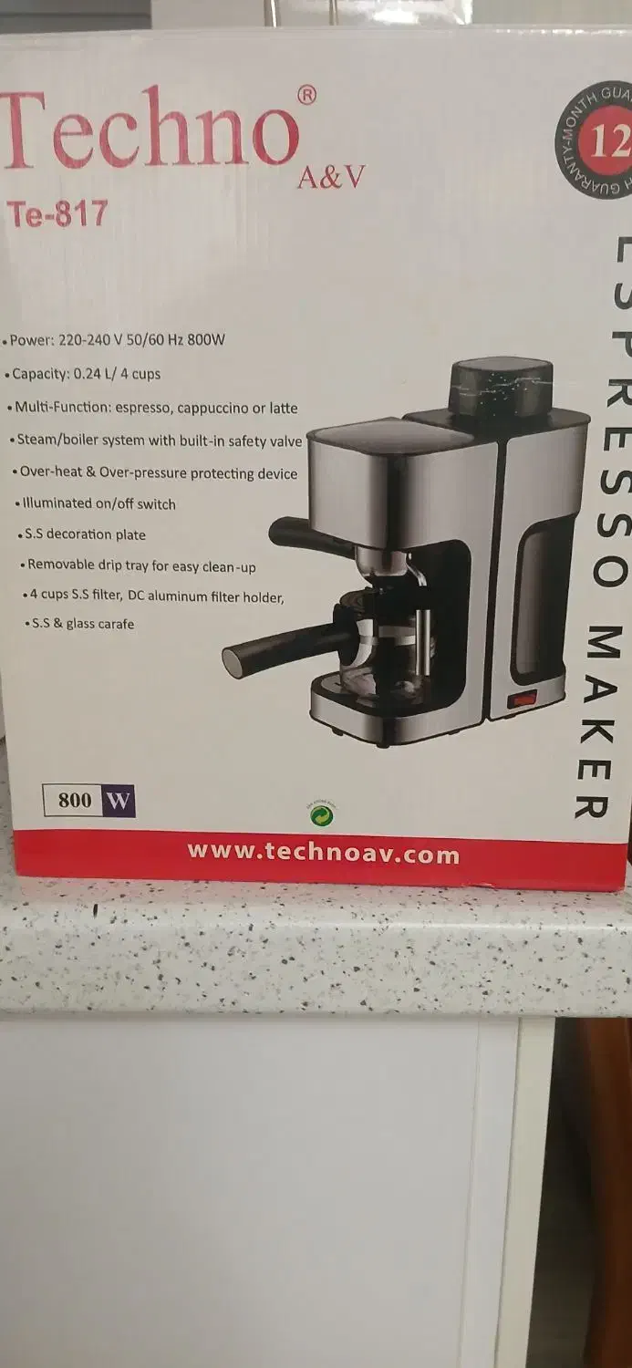 قهوه ساز تکنو نو (پلمب)|سماور، چای‌ساز، قهوه‌ساز|همدان, |دیوار