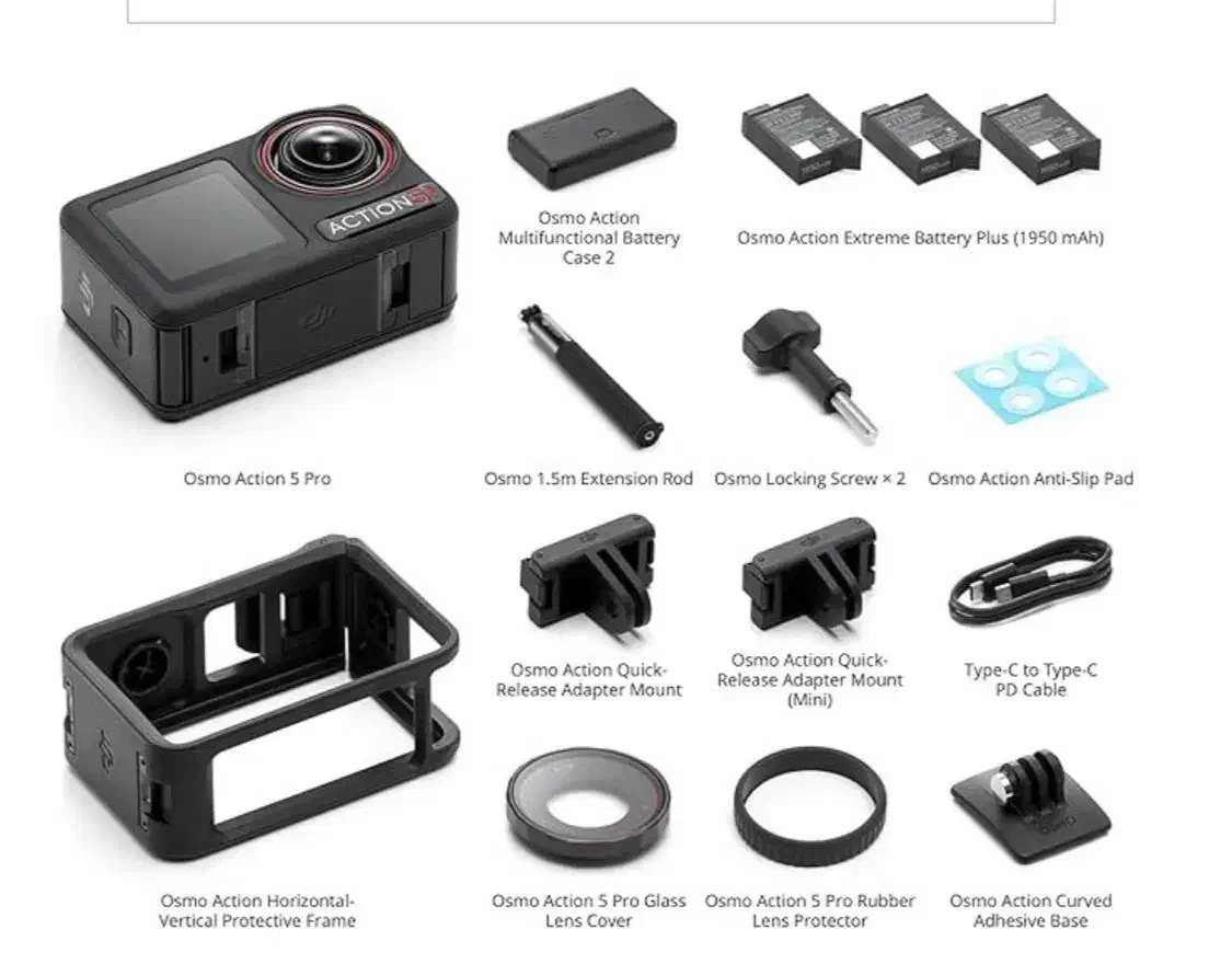 دوربین ورزشی DJI Osmo Action 5 Pro|دوربین عکاسی و فیلم‌برداری|شیراز, شهرک ایثار|دیوار