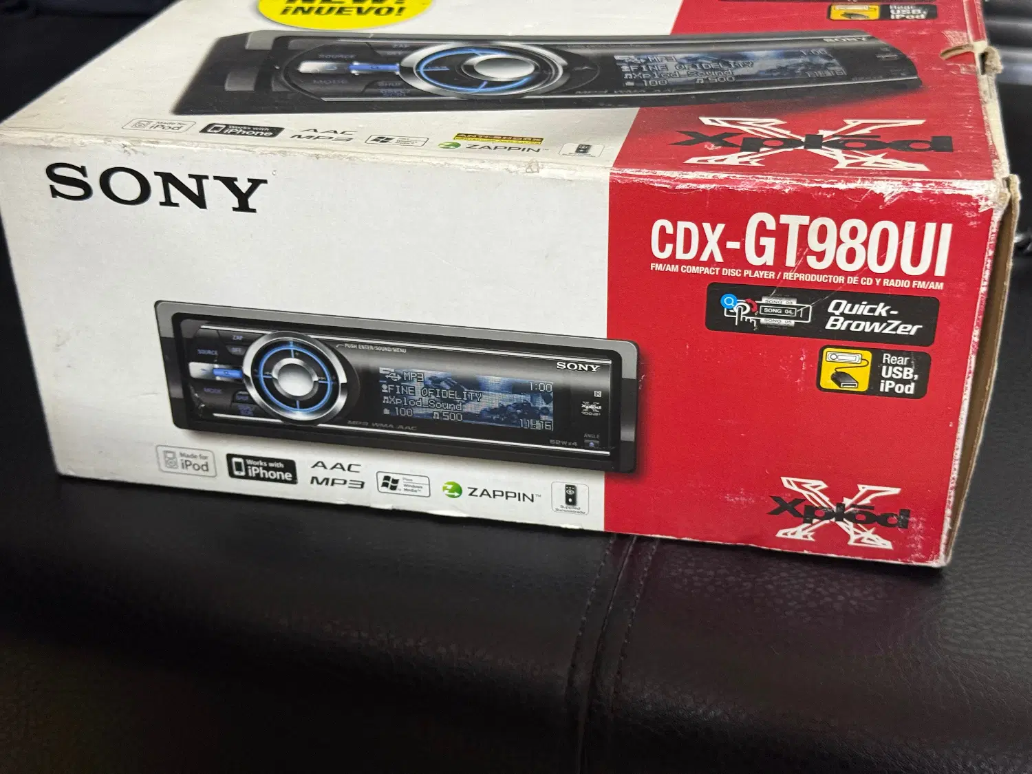ضبط و پخش حرفه ای سونی مدل gt980ui|قطعات یدکی و لوازم جانبی|تهران, عباسآباد|دیوار