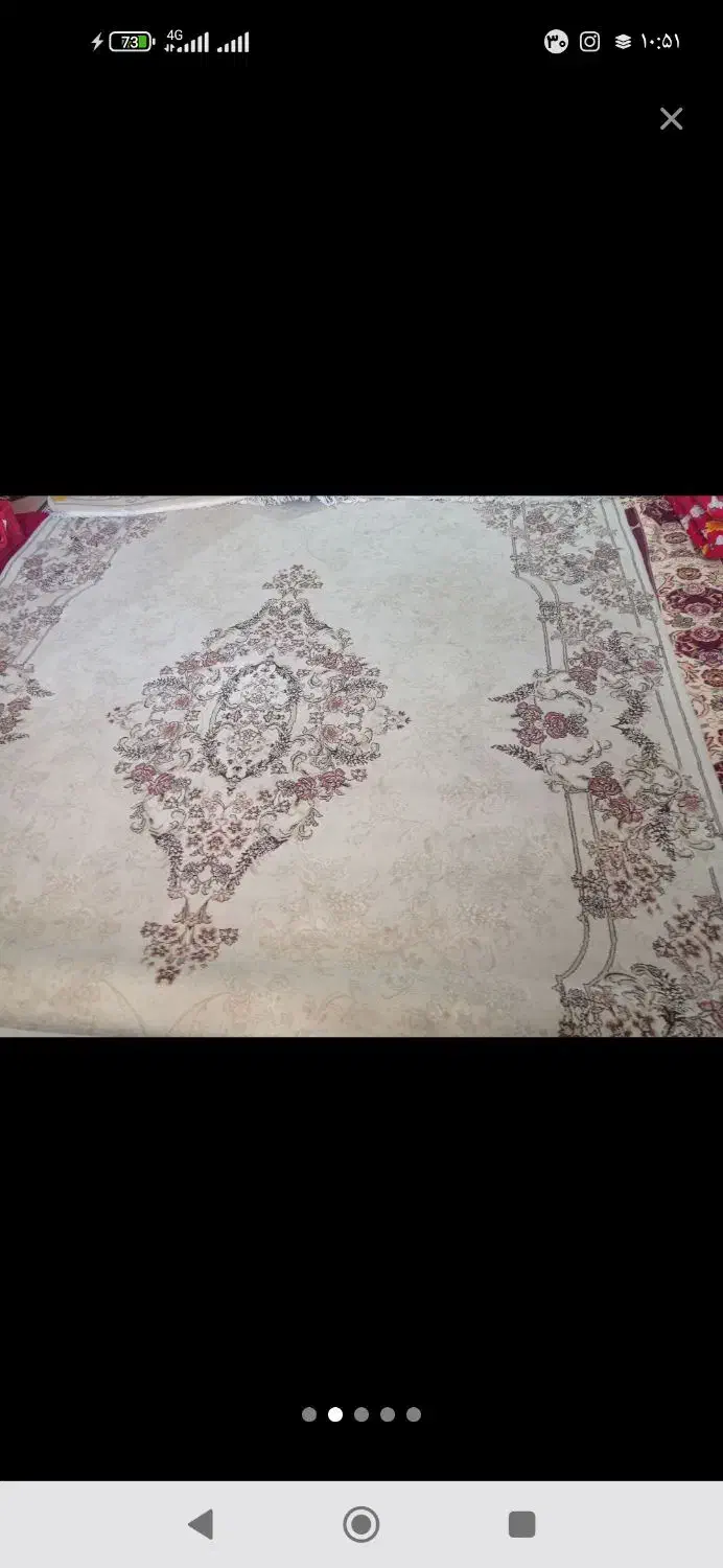 دوتخته فرش 9متری 700شانه|فرش|سراب, |دیوار