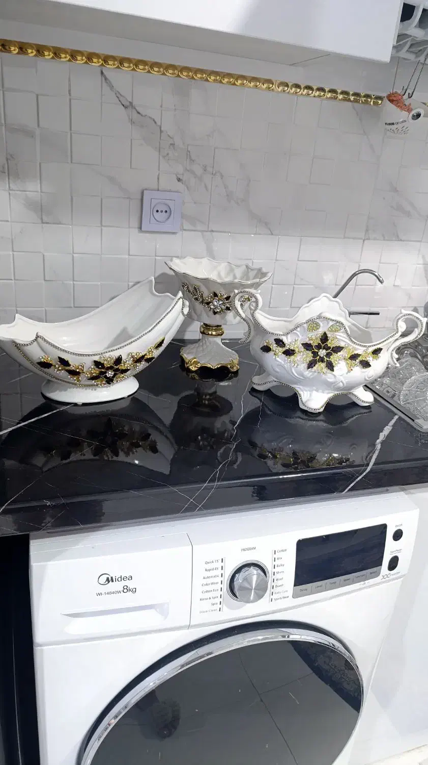 دکوری سه عدد باهم نو نو|ظروف سرو و پذیرایی|رباط‌کریم, نصیرشهر|دیوار