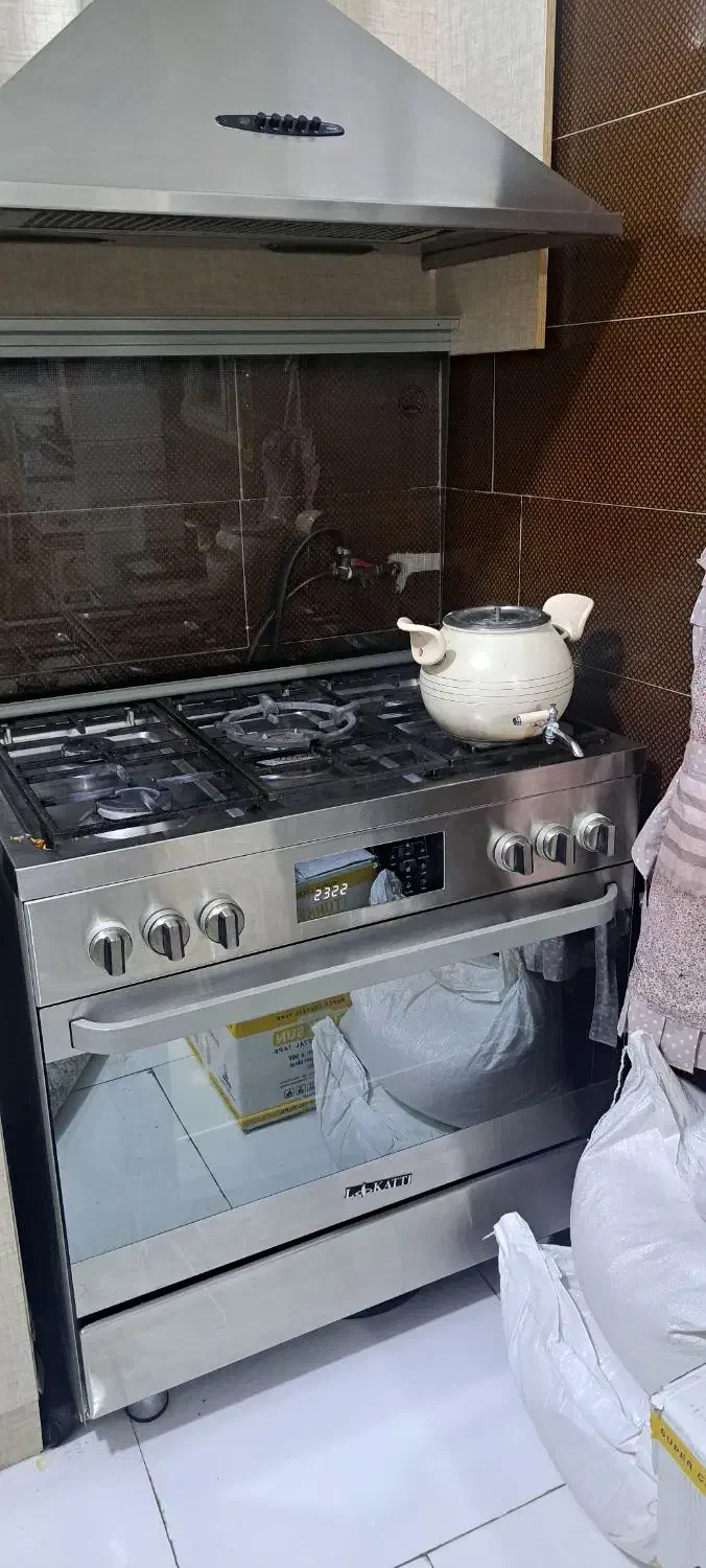 اجاق گاز فر  استیل|اجاق گاز و لوازم برقی پخت‌وپز|کرج, کرج نو|دیوار