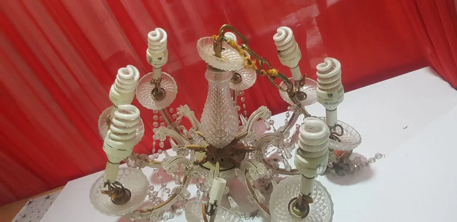 لوستر به شدت تخفیف|لوستر و چراغ آویز|شیراز, سینما سعدی|دیوار