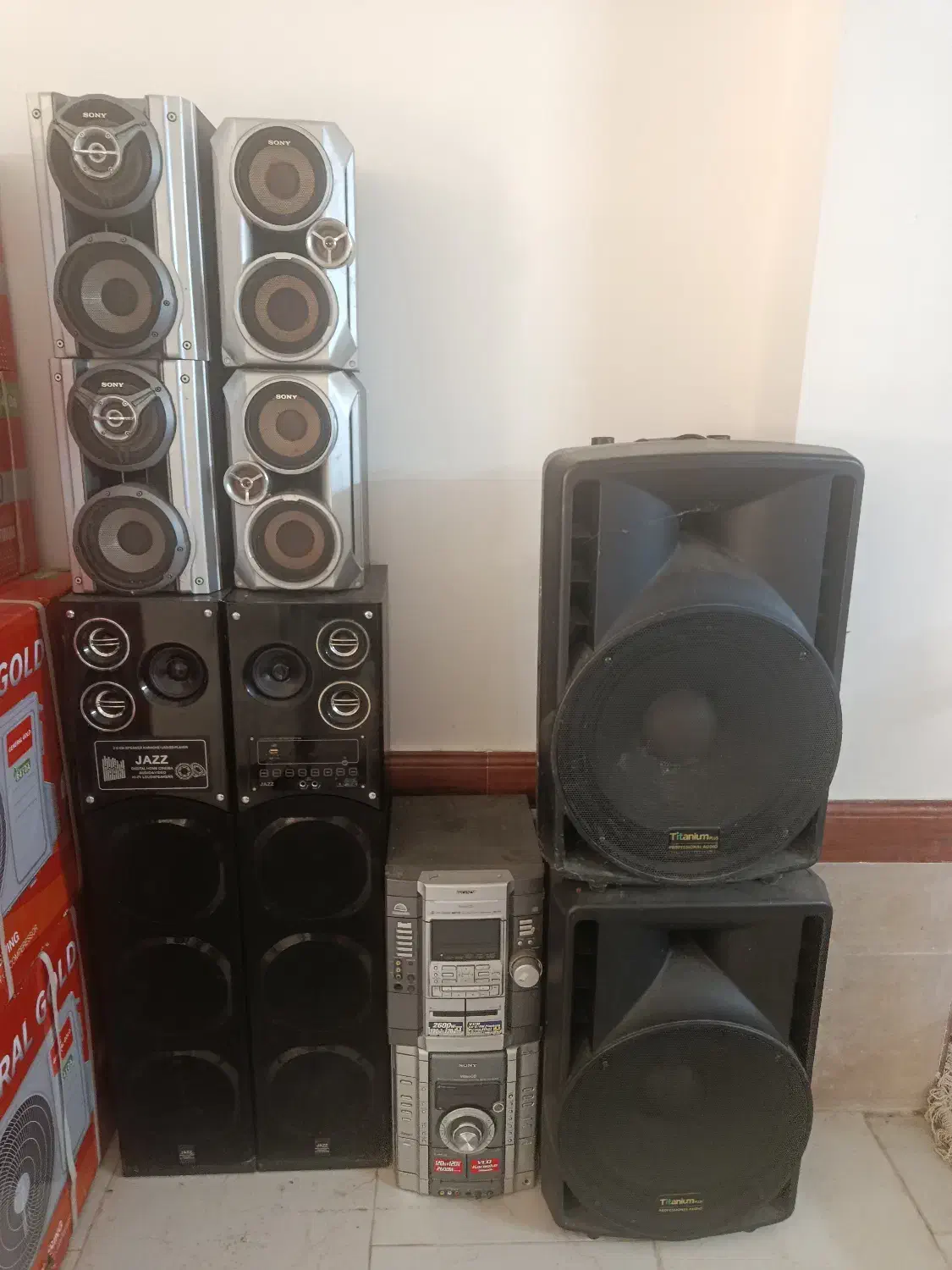 فروش ضبط سونی|سیستم صوتی خانگی|بابل, |دیوار