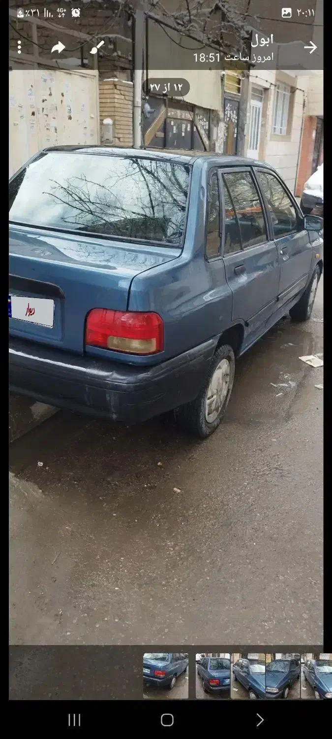 پراید۱۳۱شاسی سالم درحد|خودرو سواری و وانت|مشهد, کاظم آباد|دیوار