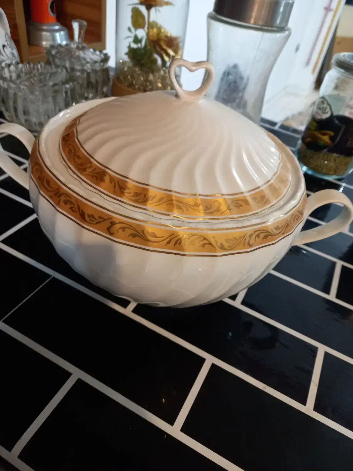 سرویس چینی رویال ۶ نفره|ظروف سرو و پذیرایی|قائم‌شهر, |دیوار