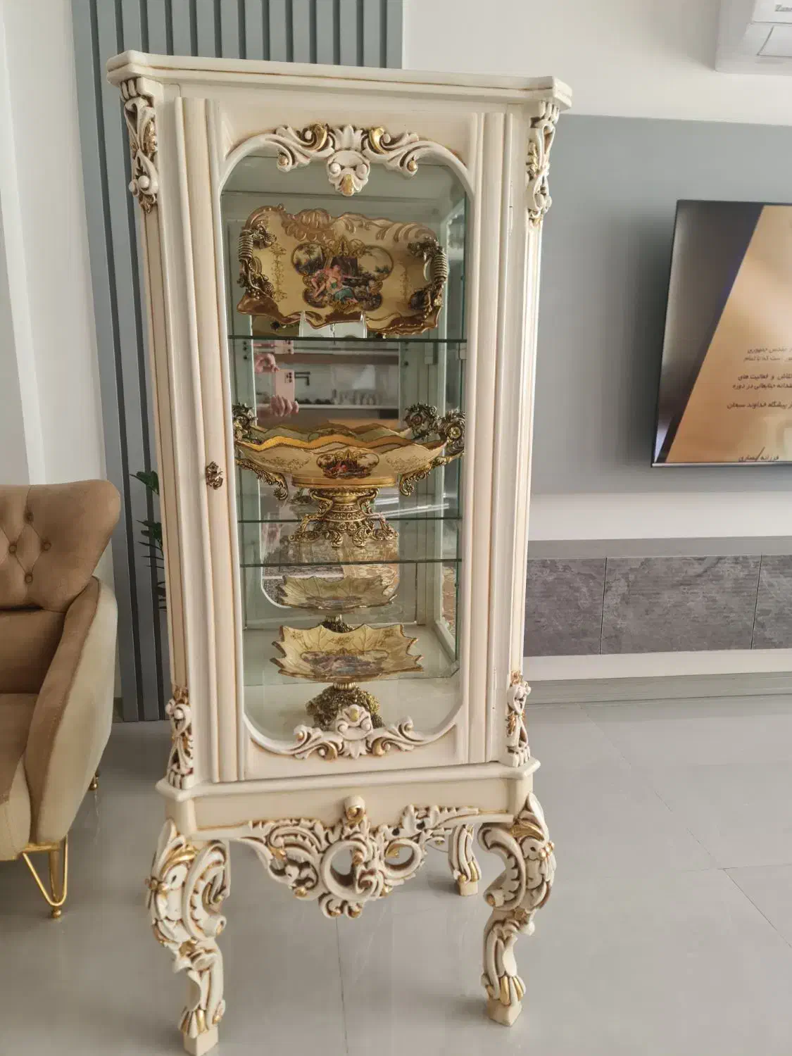 گنجه|بوفه، ویترین، کنسول|مشهد, جاهد شهر|دیوار