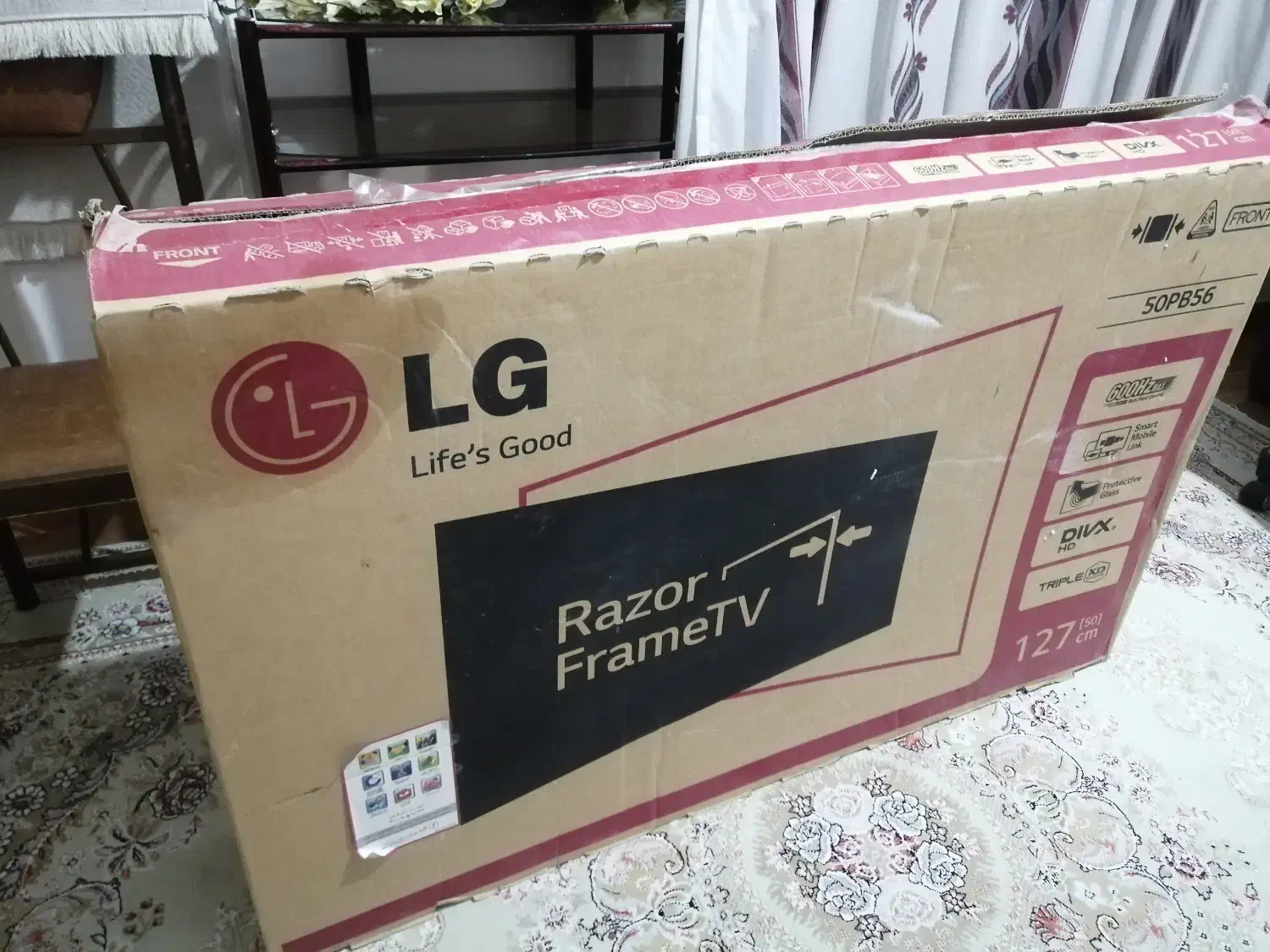 تلوزیون ال جی ۵۰ اینچ|تلویزیون و پروژکتور|ارومیه, |دیوار