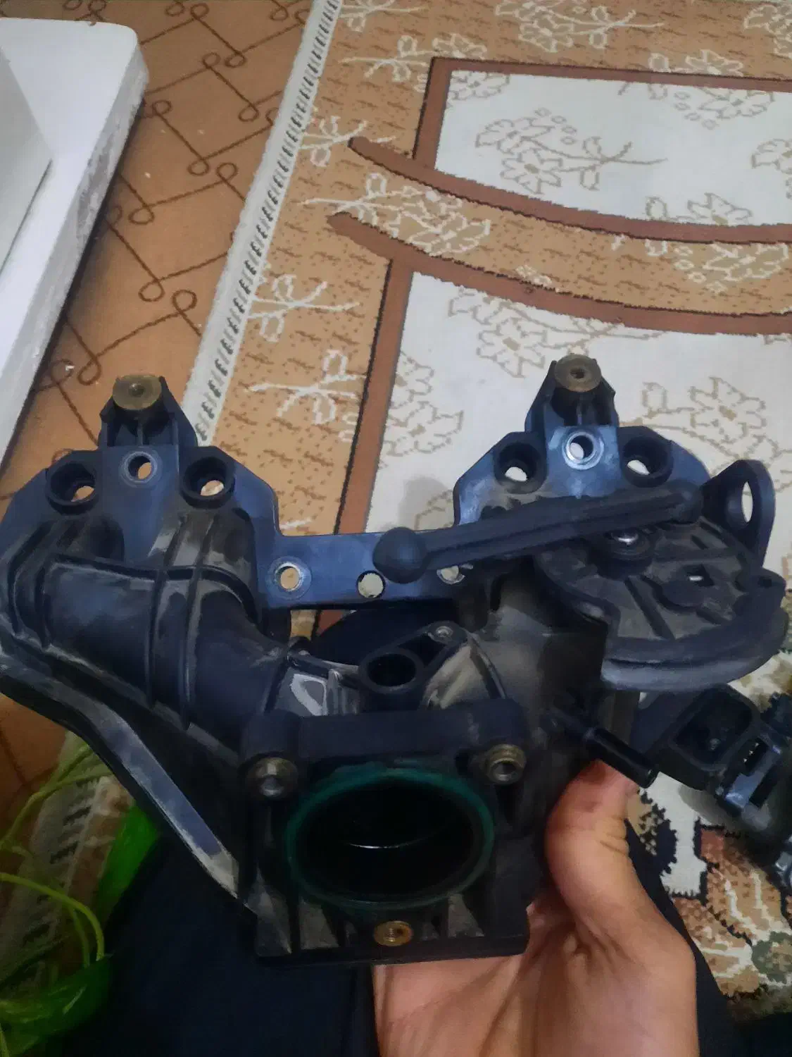 منیفولد هوا و دود پژو و دریچه گاز|قطعات یدکی و لوازم جانبی|قم, پردیسان|دیوار