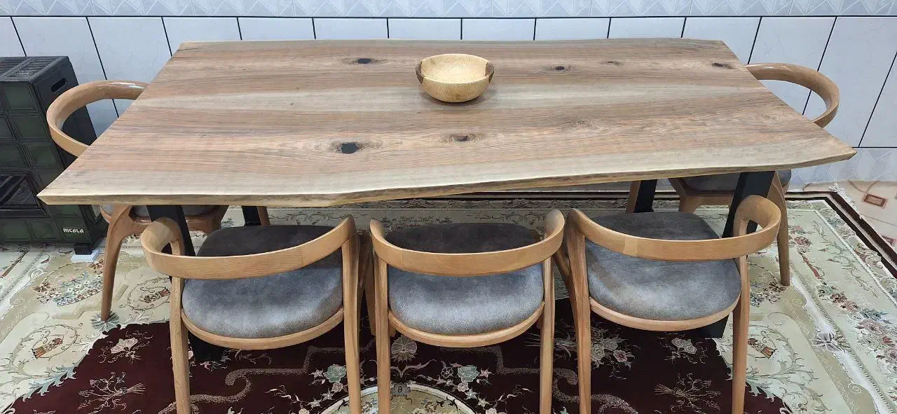 میز چوب و رزین|مبلمان خانگی و میز عسلی|صحنه, |دیوار