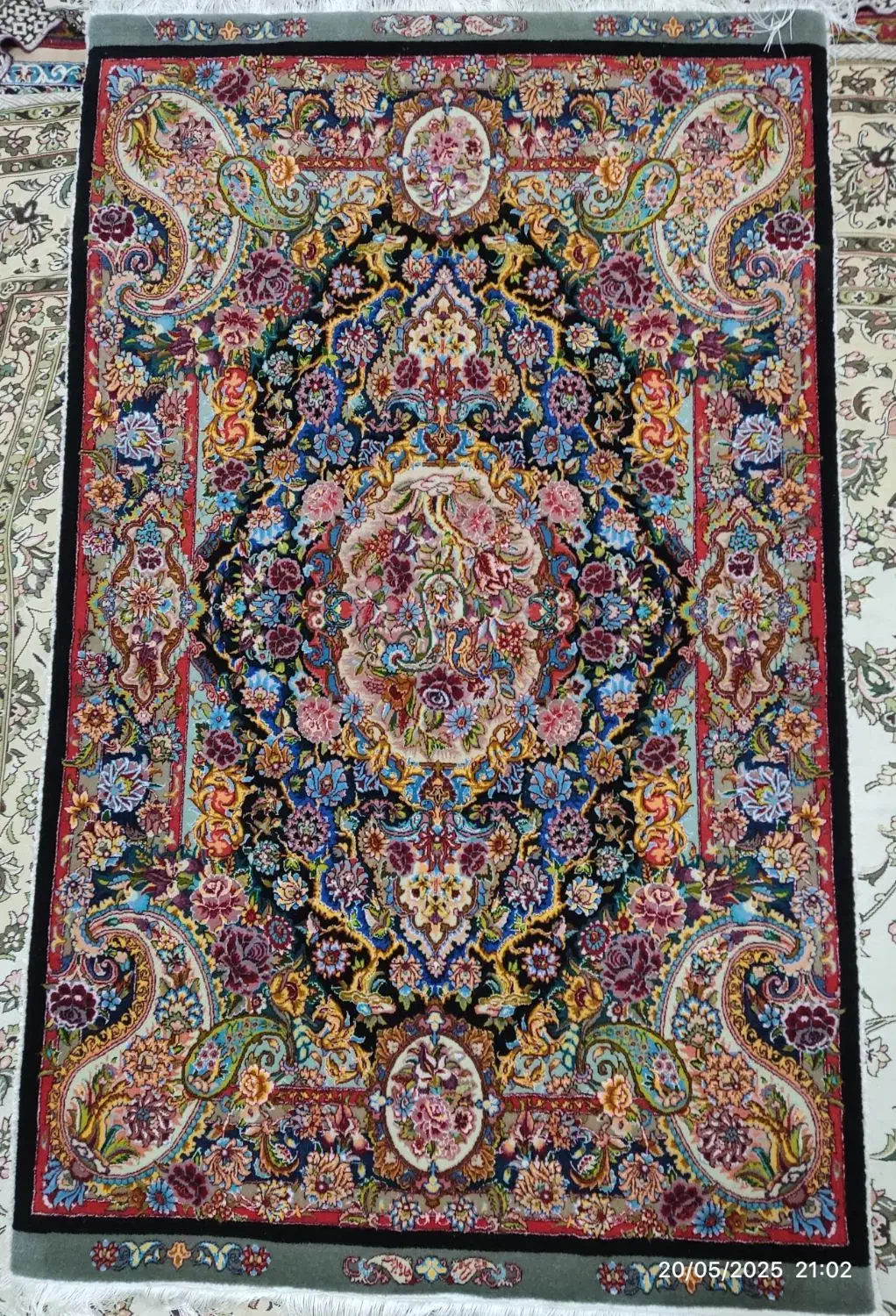 فرش دستباف زرونیم|فرش|تهران, مهران (سیدخندان)|دیوار