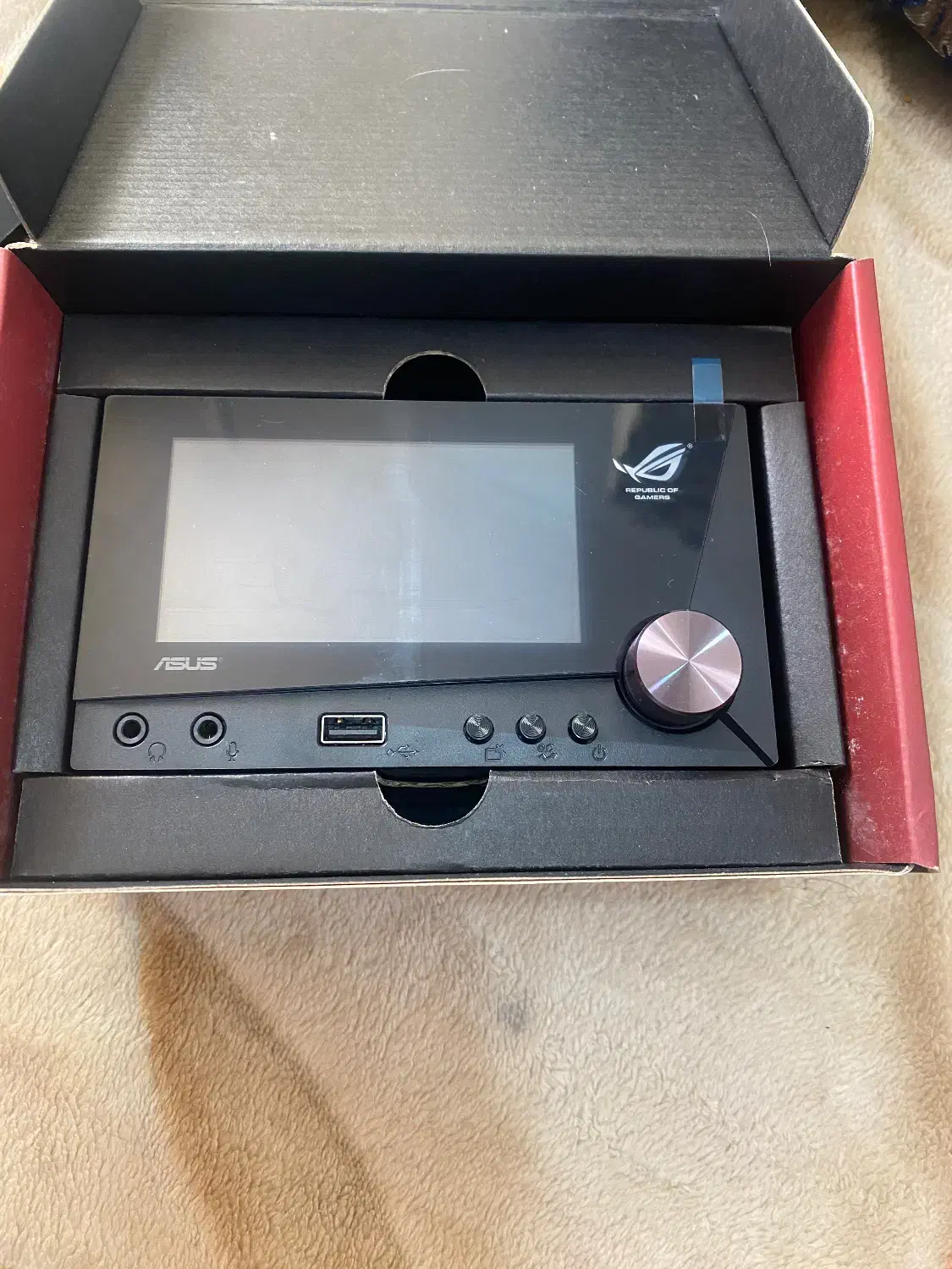 پنل گیمینگ ASUS ROG Front Base اصلی و نو|قطعات و لوازم جانبی رایانه|آبادان, |دیوار