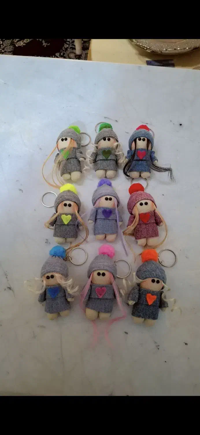 فروش انواع جاکلیدی عروسک ۴۰|حراج|تاکستان, |دیوار