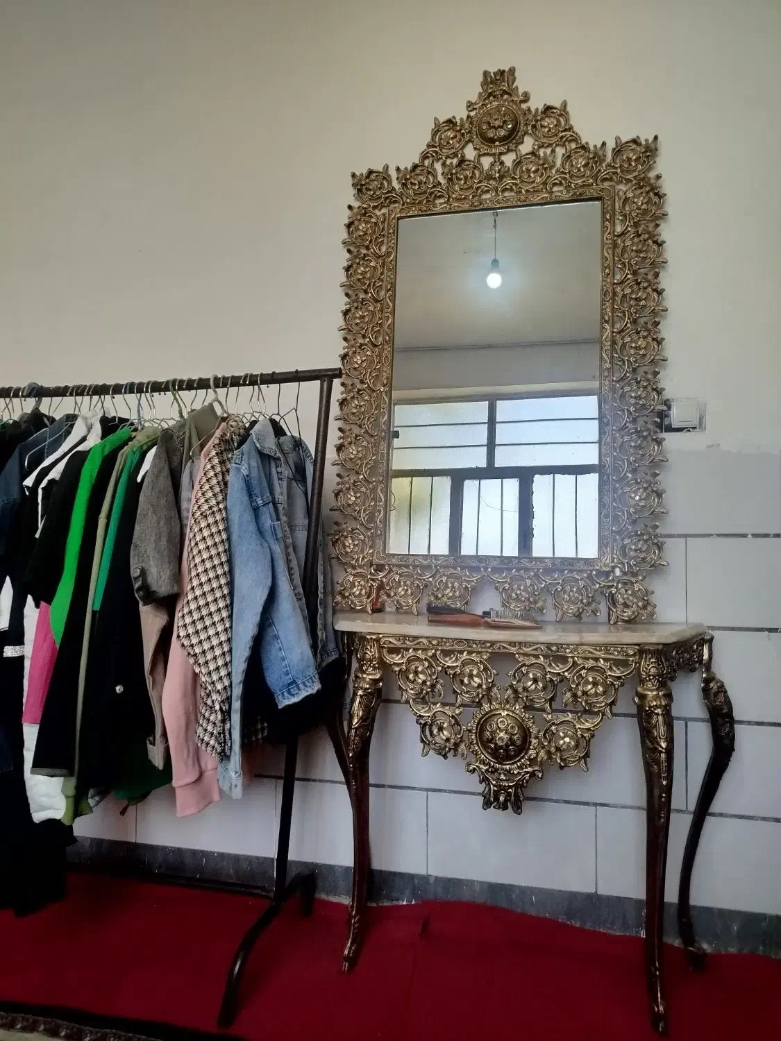 میز تلویزیون و اینه کنسول الیاژ|میز تلویزیون|اراک, |دیوار