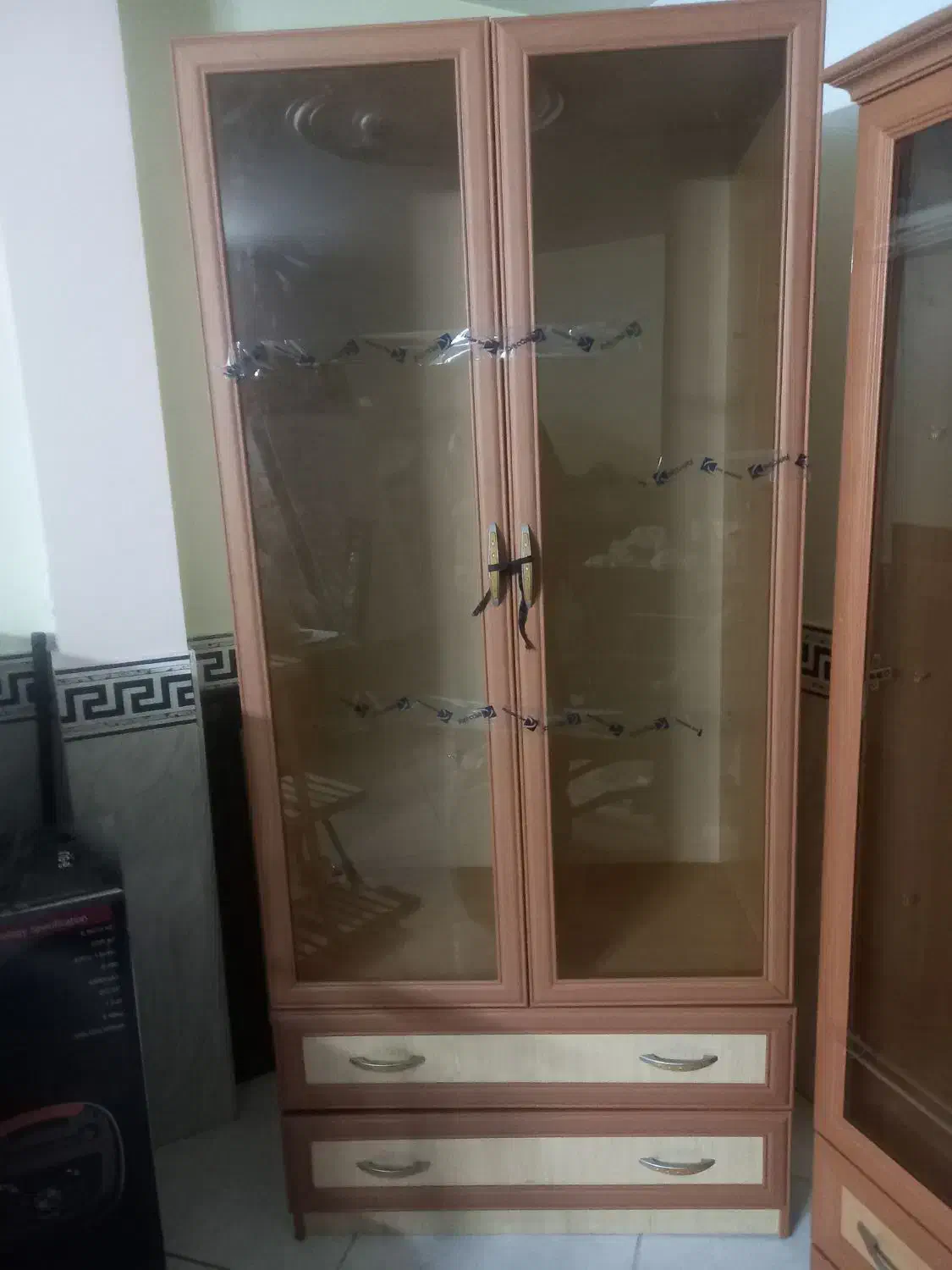 کتابخانه چهار طبقه با دو گشو پایین سالم و تمیز  نو|کتابخانه، شلف، قفسه‌های دیواری|تهران, بهمن یار|دیوار