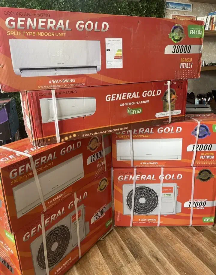 کولر گازی جنرال گلد 36 هزارموتور سنگین ضمانت شرکتی|کولر گازی و فنکوئل|کرج, گوهردشت|دیوار