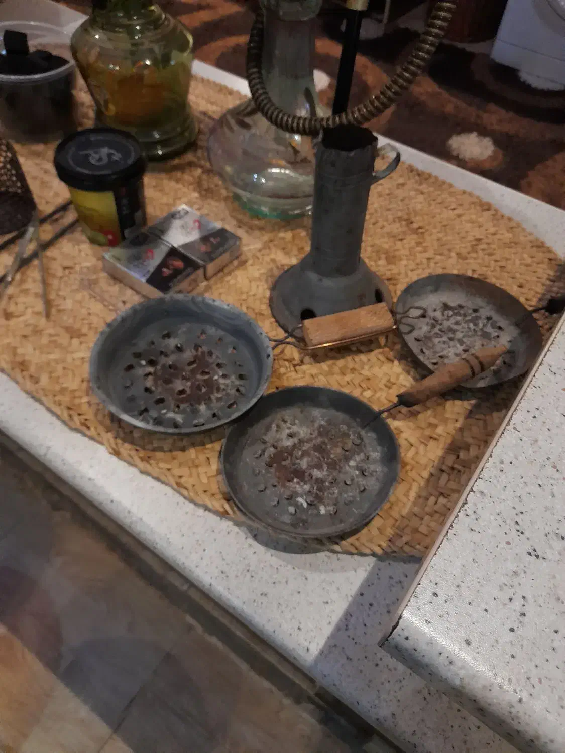 قلیان چوب گردو سایز بزرگ|کلکسیون و سرگرمی|قائمشهر, |دیوار