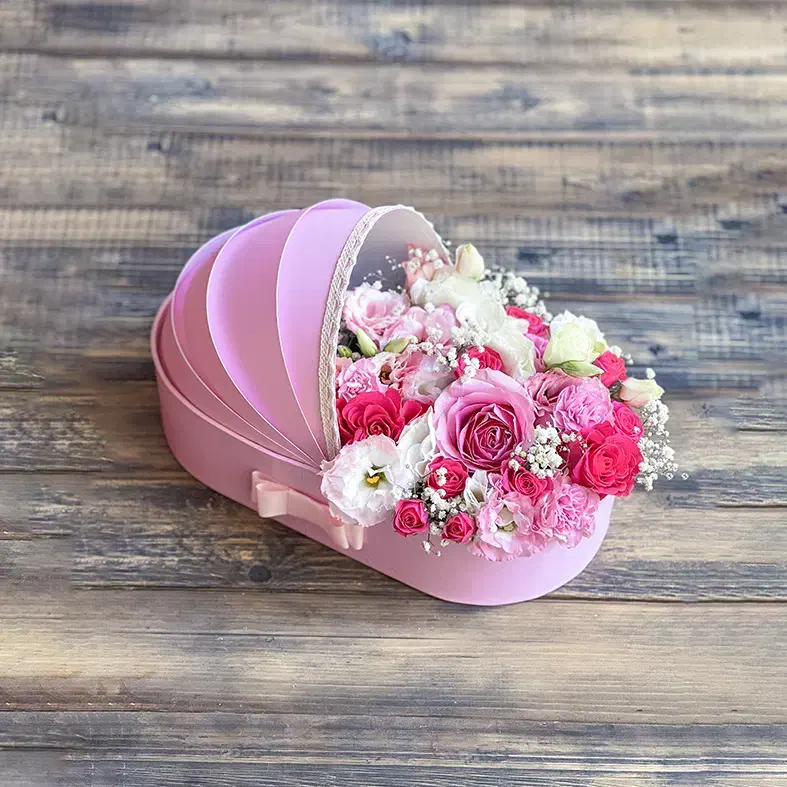 باکس نوزادی دخترانه و پسرانه گل فروشی کرج|گل مصنوعی|کرج, باغستان|دیوار